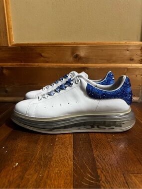 Alexander McQueen Soroky crystals sneakers great condition 100% authentic